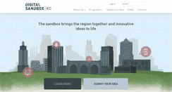 Desktop Screenshot of digitalsandboxkc.com